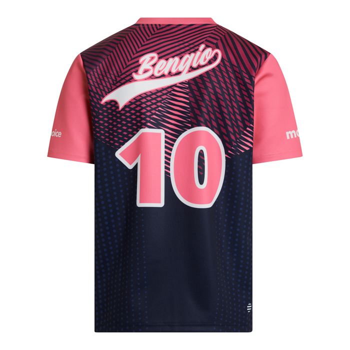 Maillot de rugby avec col rond – 260 g/m² publicitaire personnalisé - vue 7