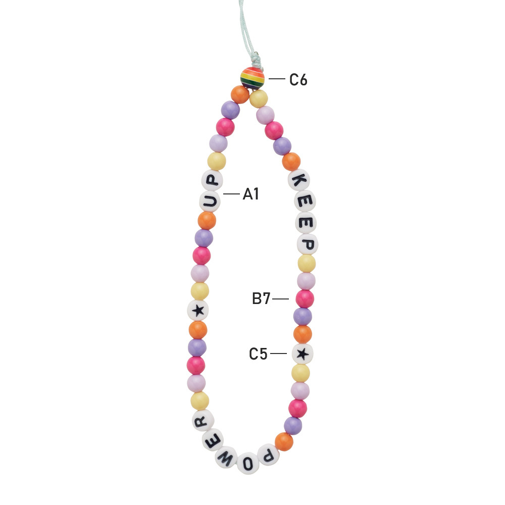 Bracelet à charms de poignet pour téléphone avec cordon de fixation. publicitaire personnalisé - vue 8