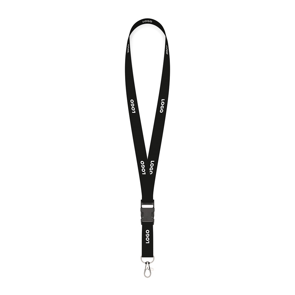 ML1102 Lanyard avec boucle et impression 1 couleur sur 1 côté. publicitaire personnalisé - vue 8