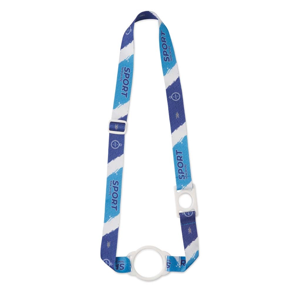 MLBH07 Porte-bouteille bandoulière réglable et sublimé pour bouteilles et bouteilles... publicitaire personnalisé - vue 8