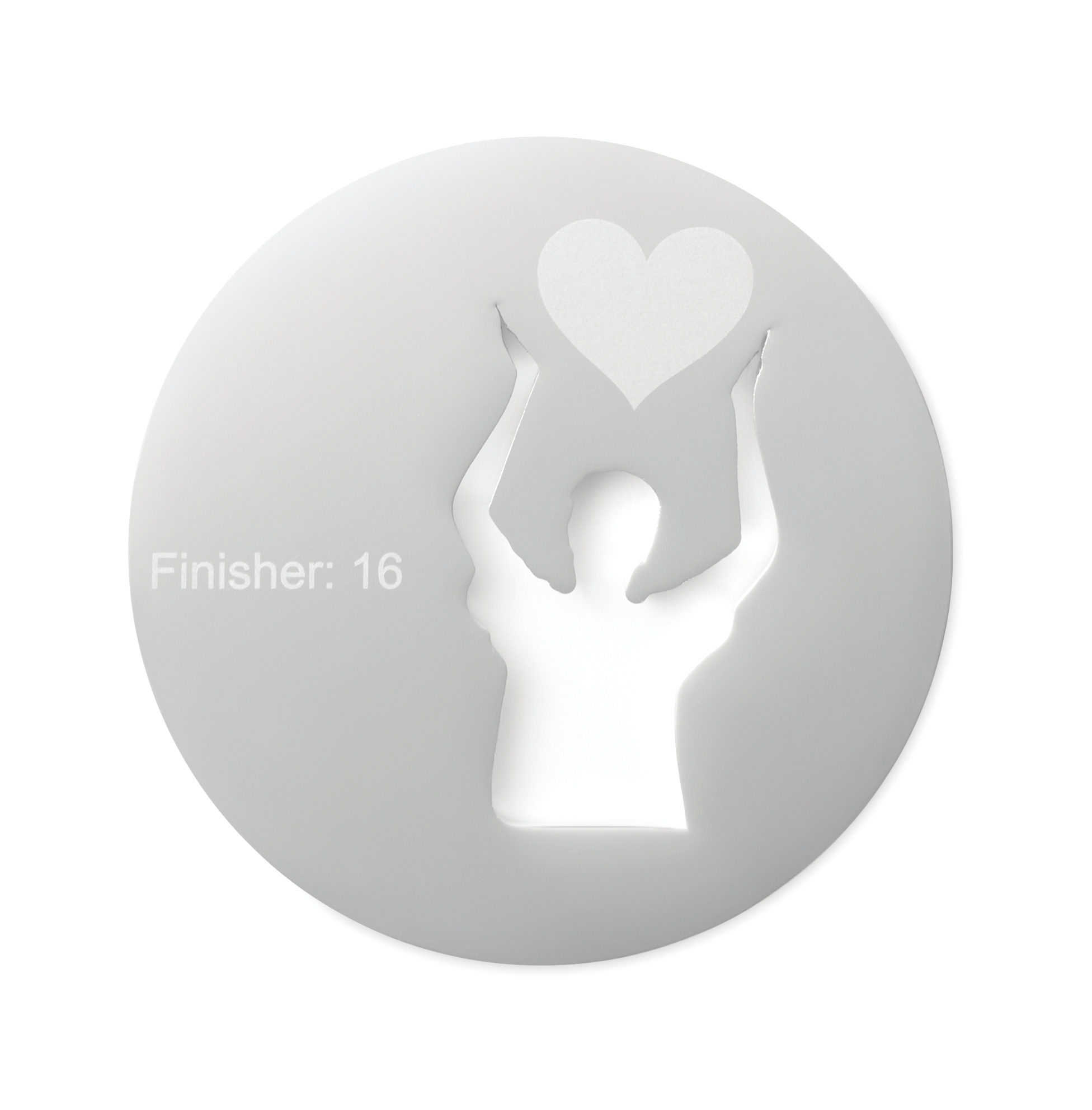 Médaille en alliage de zinc (≤25cm2 / 3 couleurs). publicitaire personnalisé - vue 8