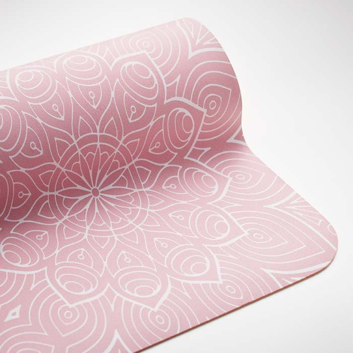 Tapis de yoga en PU de noix de coco et caoutchouc publicitaire personnalisé - vue 8