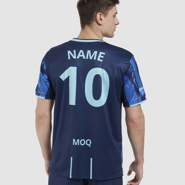 Maillot col rond sublimé Premier. publicitaire personnalisé - vue 8