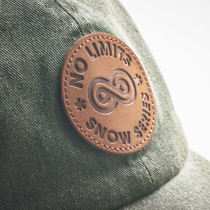 Casquette de baseball non structurée à 6 panneaux en coton sergé prélavé. publicitaire personnalisé - vue 9