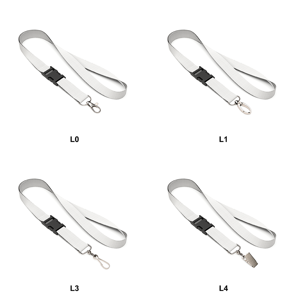 ML1102 Lanyard avec boucle et impression 1 couleur sur 1 côté. publicitaire personnalisé - vue 9