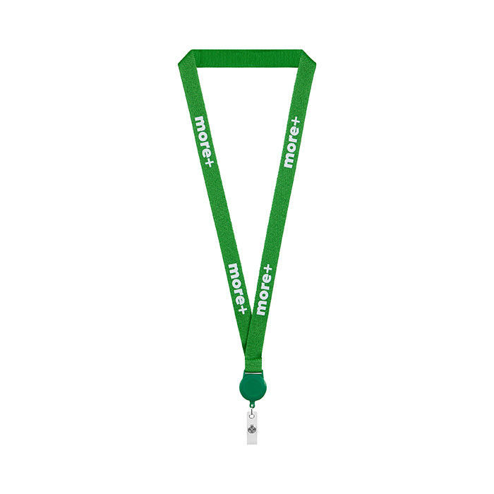 ML1161 Polyesteristä valmistettu painettu kaulanauha, jossa on pyöreä jojo. Kaulanau... publicitaire personnalisé - vue 9