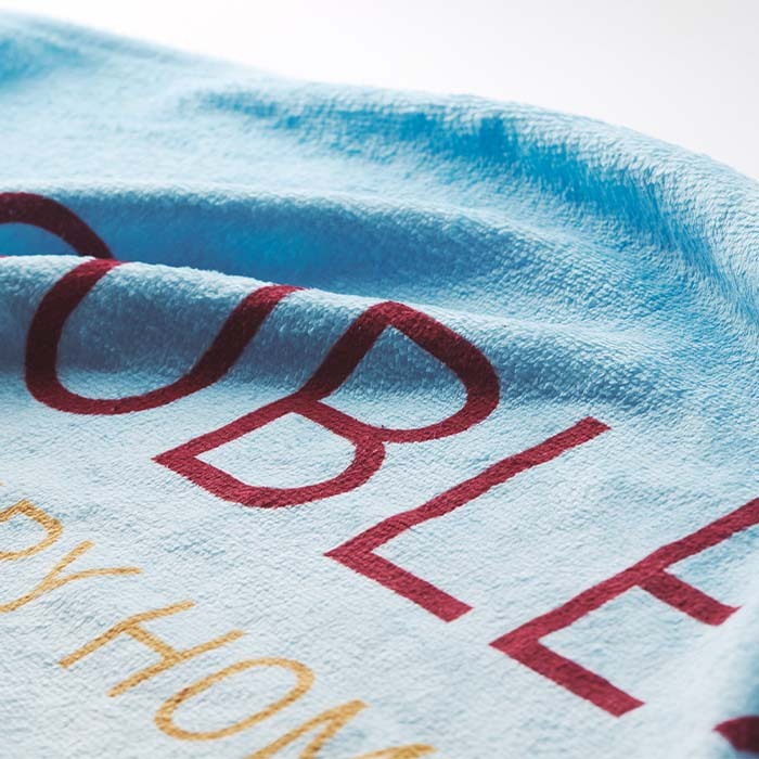 MT4001 Serviette de plage en polycoton 350 g/m² imprimée en quadri. publicitaire personnalisé - vue 9