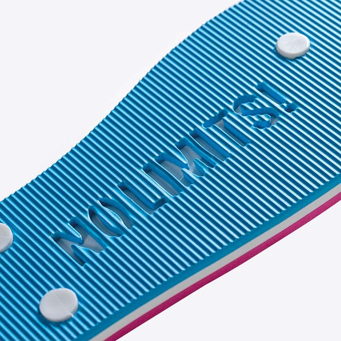 MU5003 Tongs de plage à trois couches et multicolores : laissez les empreintes de vo... publicitaire personnalisé - vue 9