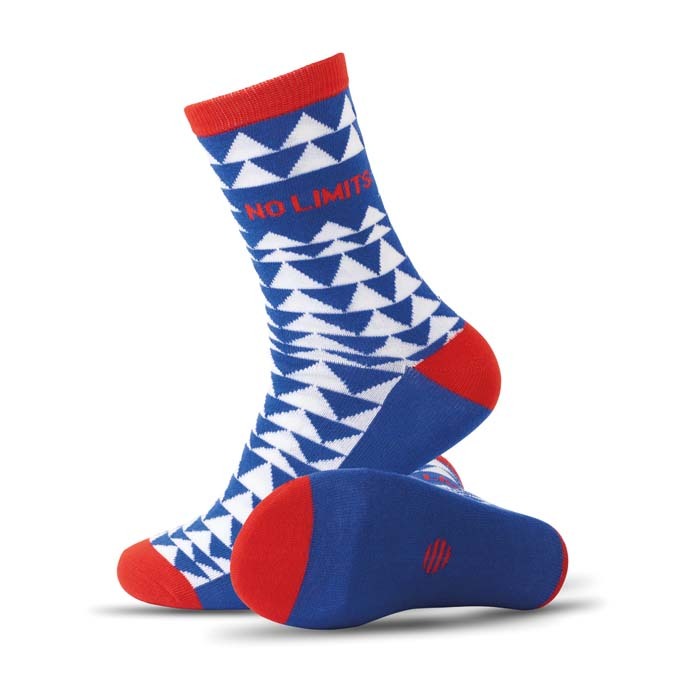 MWCS22 Chaussettes en coton Jacquard. Le MOQ est de 50 paires par taille. publicitaire personnalisé - vue 9