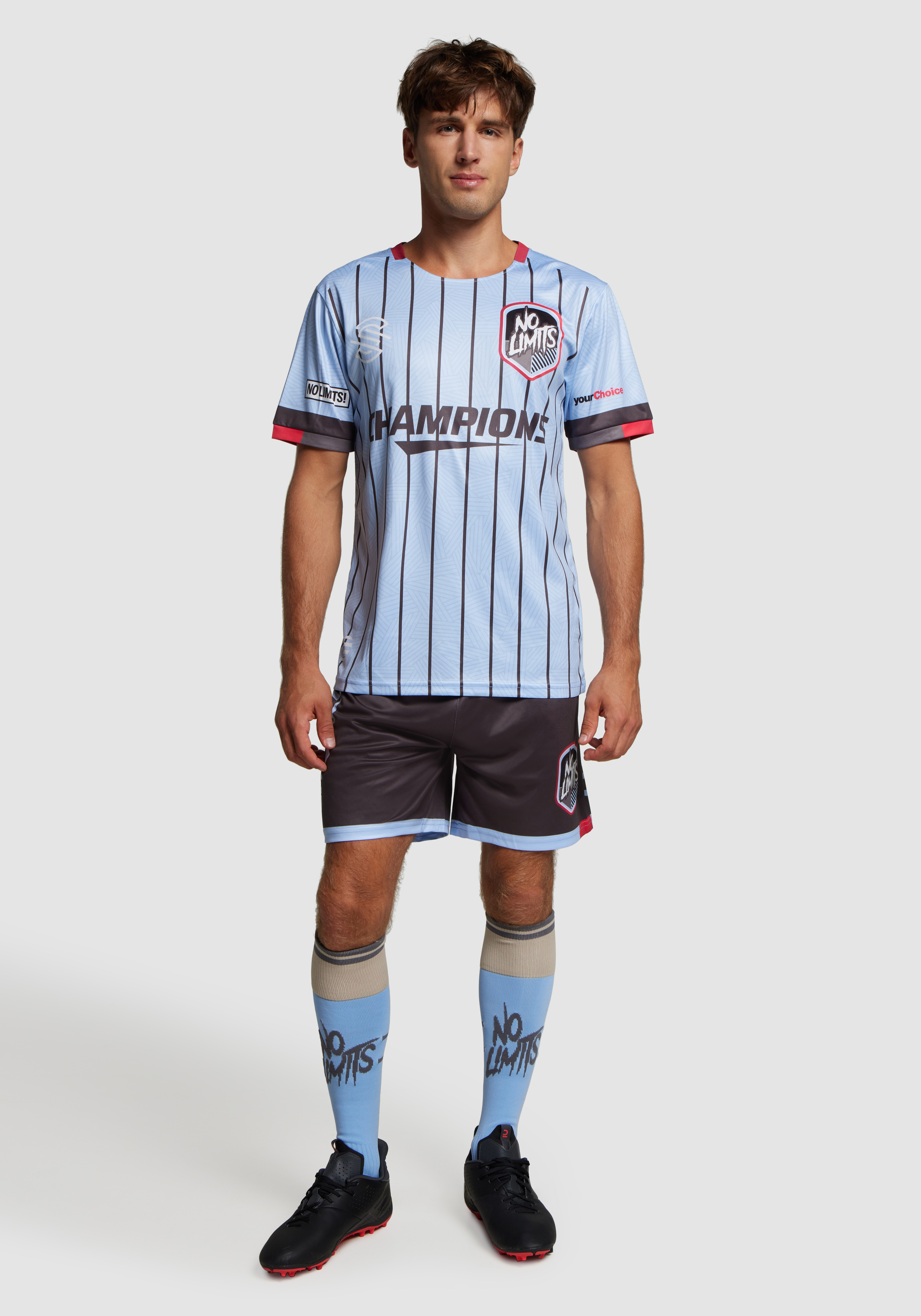 MWPS23 Chaussettes de football et de sport. Le MOQ est de 25 paires par taille. publicitaire personnalisé - vue 9