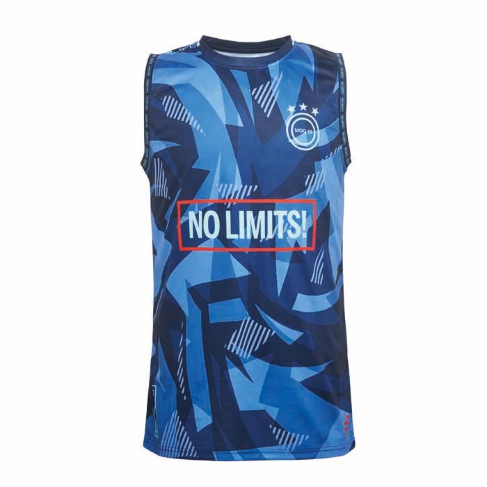 Maillot de basket-ball à col rond sublimé Premier. publicitaire personnalisé - vue 9