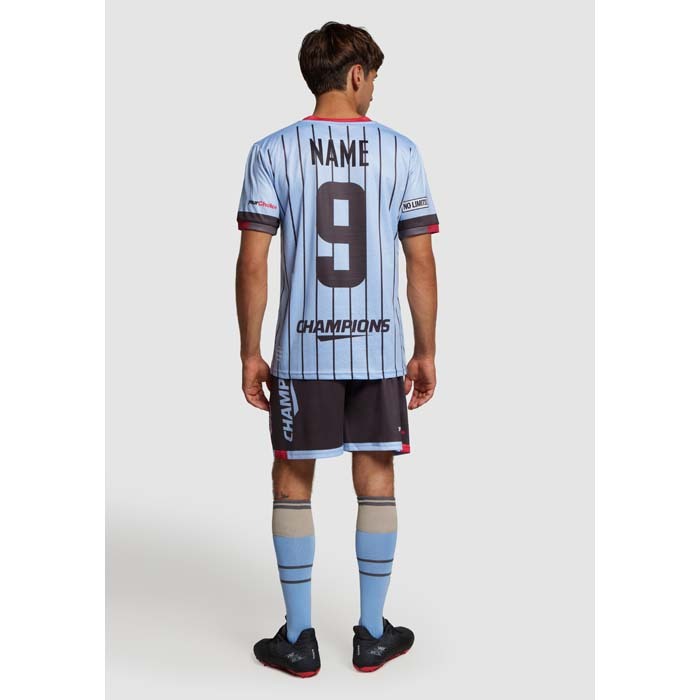 Maillot sublimé à col en V emoussé Premier. publicitaire personnalisé - vue 9